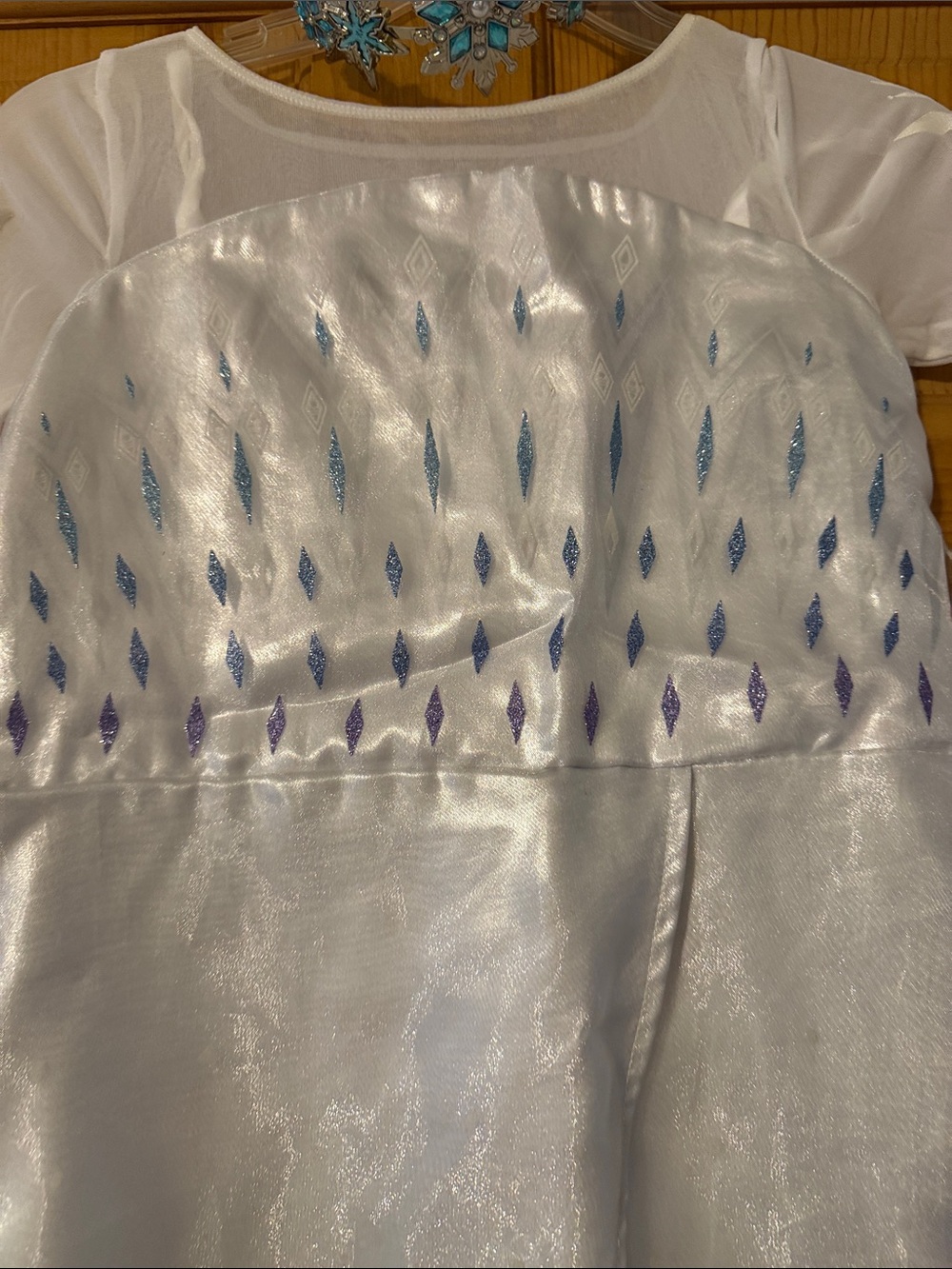 Disney Elsa Girls Costume Dress - Picture 3 of 5